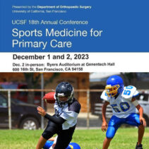 18th Annual UCSF Primary Care Sports Medicine 2023