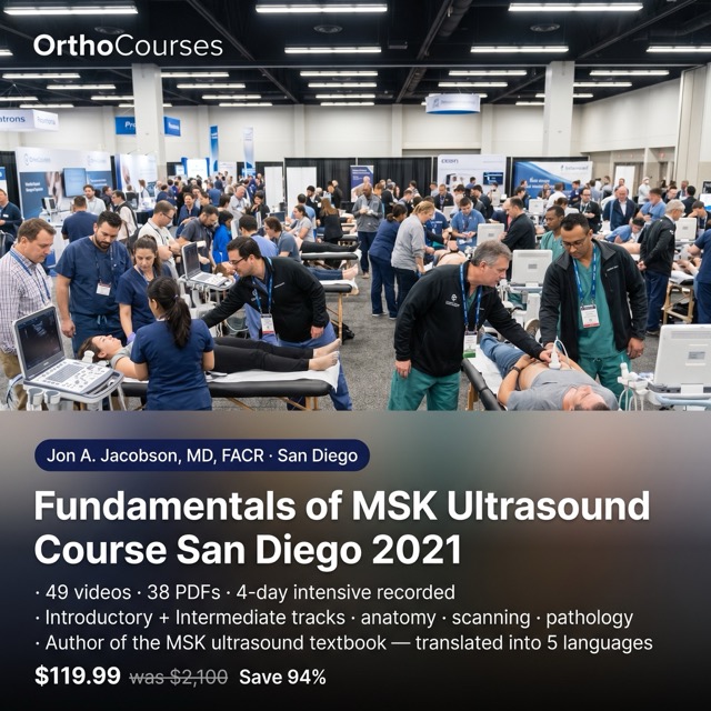 Fundamentals of MSK Ultrasound Course San Diego 2021 Medium Fundamentals of MSK Ultrasound Course San Diego 2021 Medium